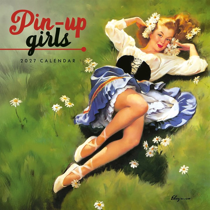 Elvgren, Pin-Up Girls Mini Calendar 2027