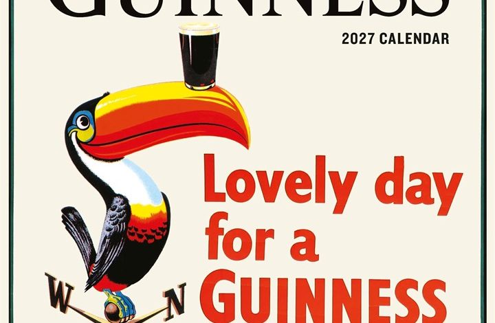 Guinness Poster Art Calendar 2027