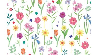 Flowers Square Pocket Diary 2027