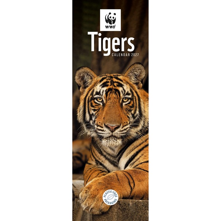 WWF, Tigers Slim Calendar 2027