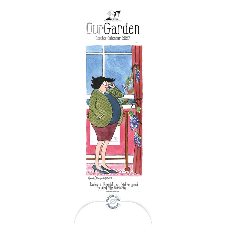 Tottering By Gently, Our Garden Couples Slim Planner 2027