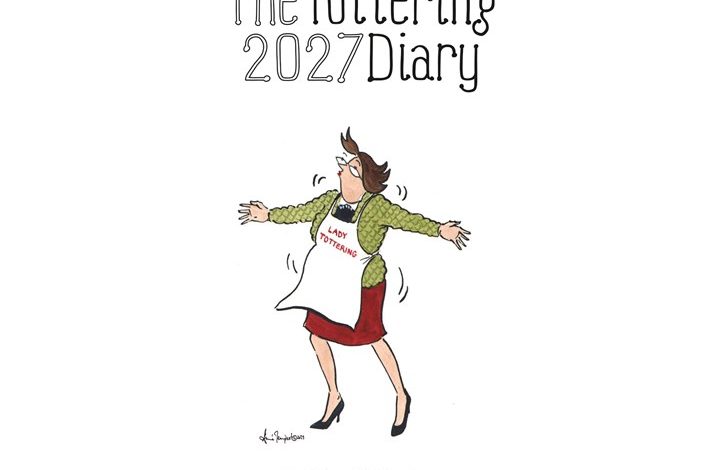 Tottering By Gently Slim Diary 2027