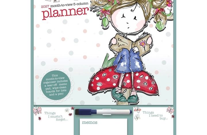 Tracey Russell A3 Family Planner 2027