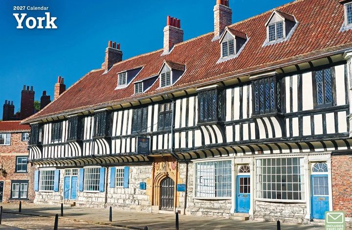 York A4 Calendar 2027