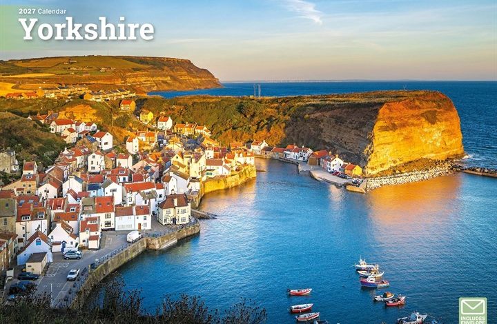 Yorkshire A4 Calendar 2027