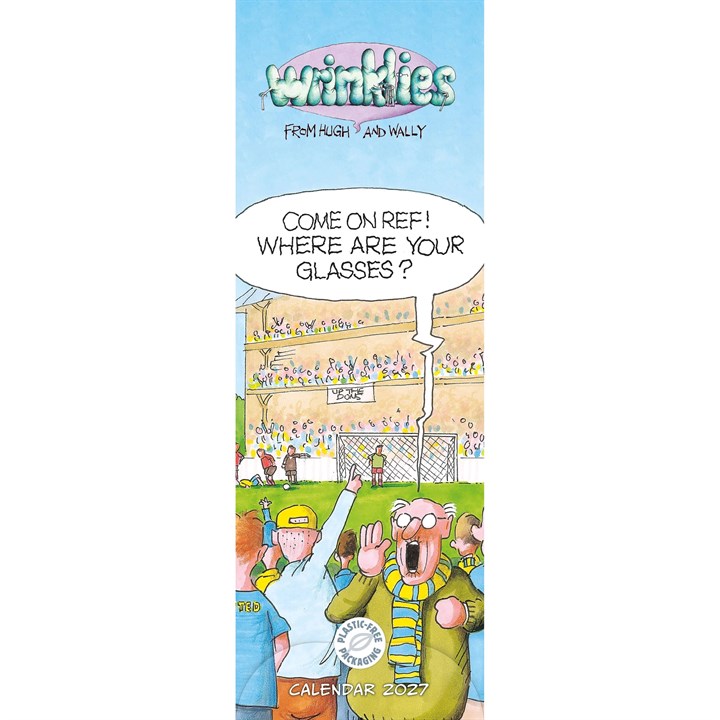 Wrinklies Slim Calendar 2027