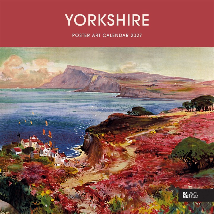 National Railway Museum, Yorkshire Poster Art Calendar 2027
