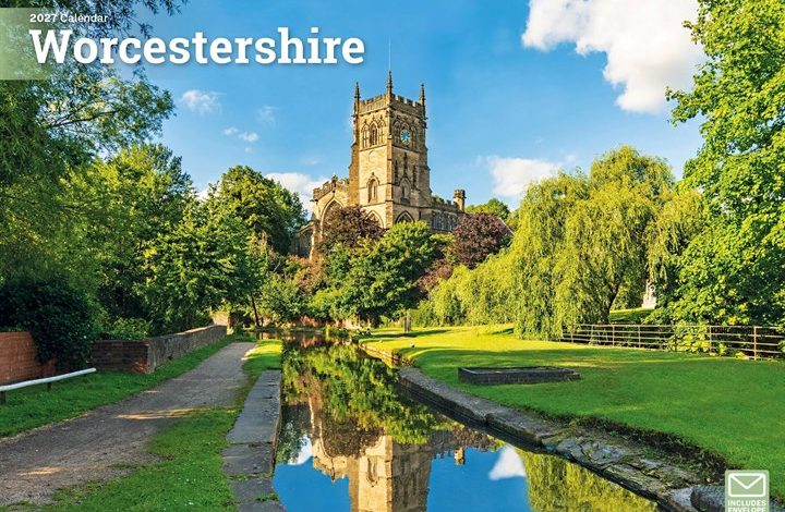 Worcestershire A4 Calendar 2027
