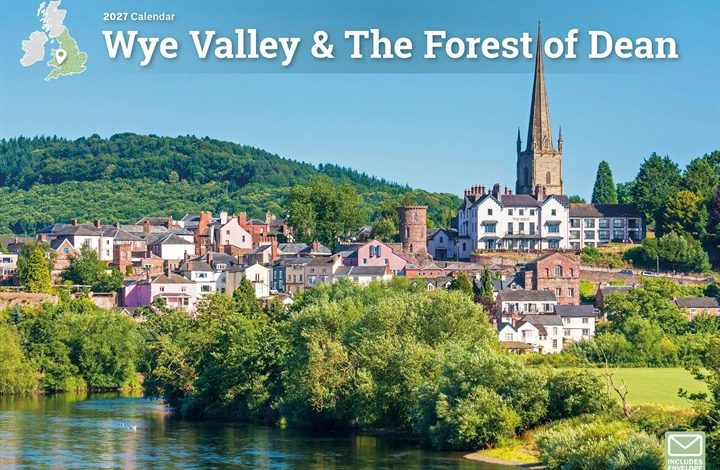 Wye Valley & The Forest Of Dean A4 Calendar 2027