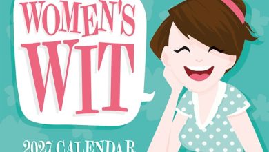 Women's Wit Mini Desk Calendar 2027