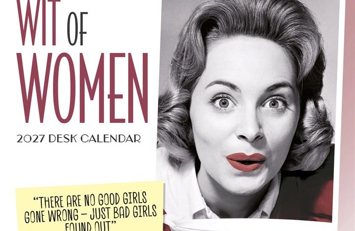 Wit Of Women Desk Calendar 2027