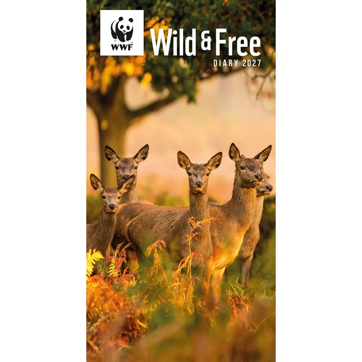 WWF, Wild & Free Slim Diary 2027