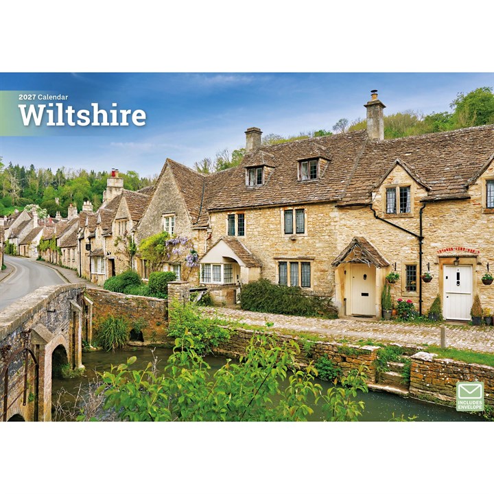 Wiltshire A4 Calendar 2027