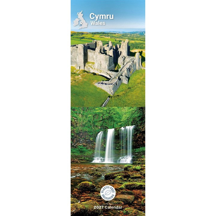 Wales Slim Calendar 2027