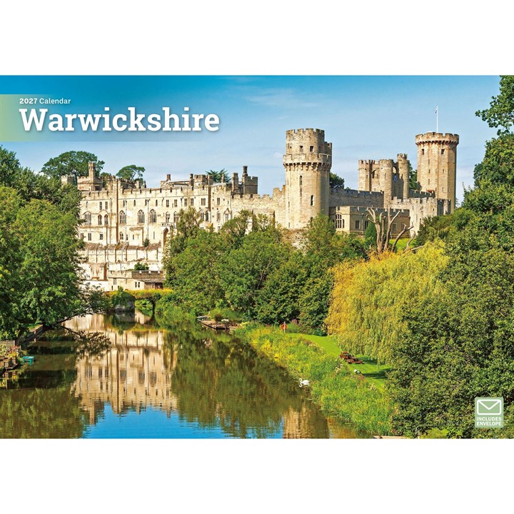 Warwickshire A4 Calendar 2027