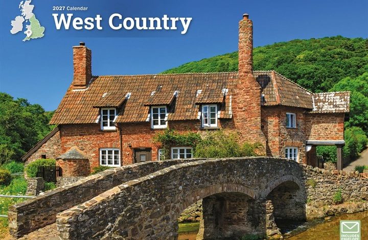 West Country A4 Calendar 2027