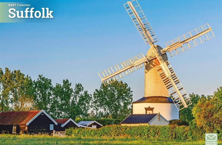 Suffolk A4 Calendar 2027