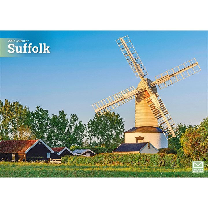 Suffolk A4 Calendar 2027