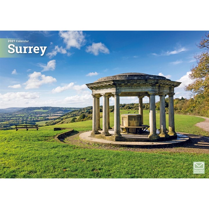 Surrey A4 Calendar 2027