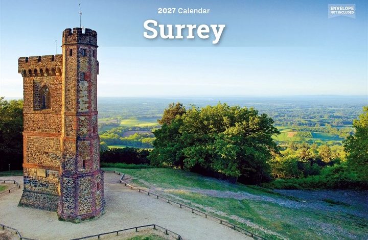 Surrey A5 Calendar 2027
