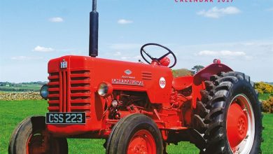 Vintage Tractors Calendar 2027