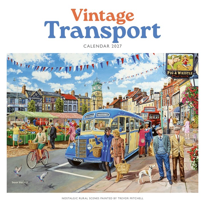 Trevor Mitchell, Vintage Transport Calendar 2027