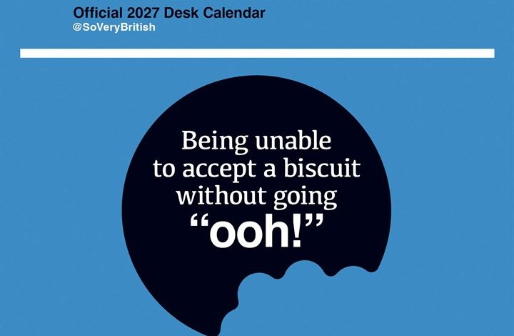 Very British Problems Desk Calendar 2027