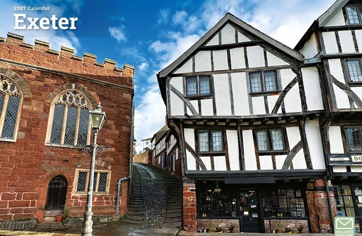 Exeter A4 Calendar 2027