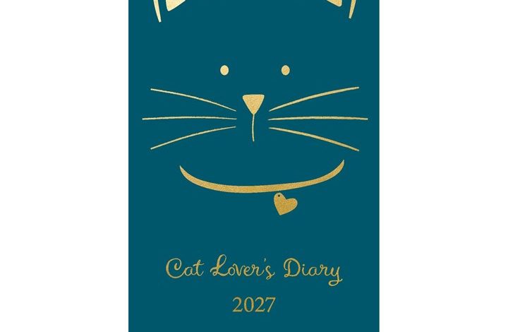 Cat Lover Slim Diary 2027