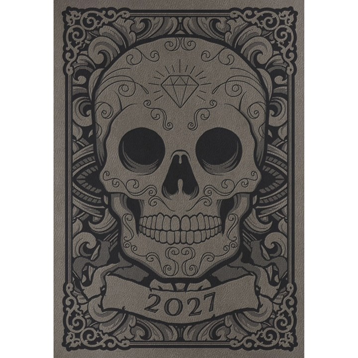 Skull A5 Diary 2027