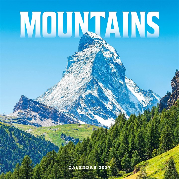 Mountains Calendar 2027