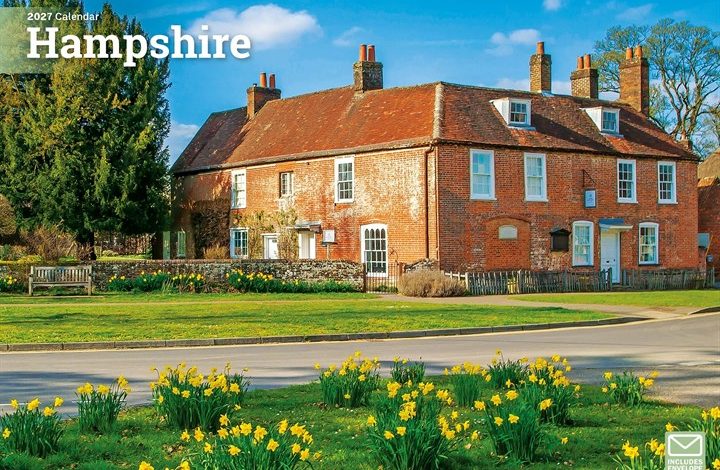 Hampshire A4 Calendar 2027