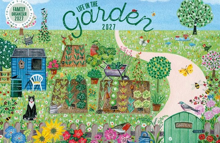 Life In The Garden A4 Family Organiser 2027