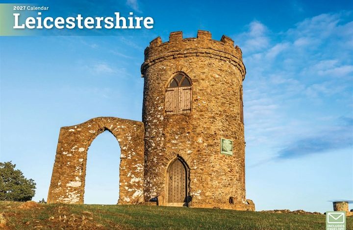 Leicestershire A4 Calendar 2027