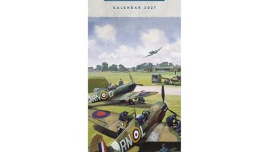 Legends Of WWII Slim Calendar 2027
