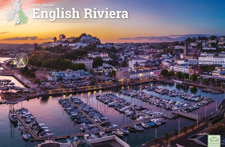 English Riviera A4 Calendar 2027