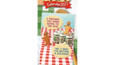 Fred & Ginger Slim Calendar 2027