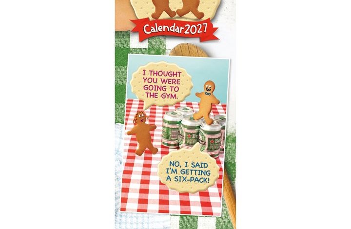 Fred & Ginger Slim Calendar 2027