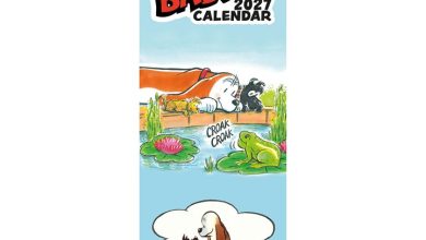Fred Basset Slim Calendar 2027