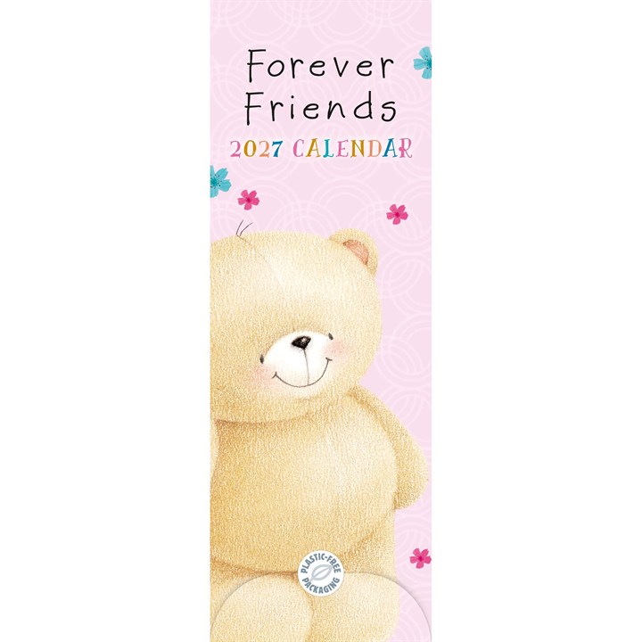 Forever Friends Slim Calendar 2027