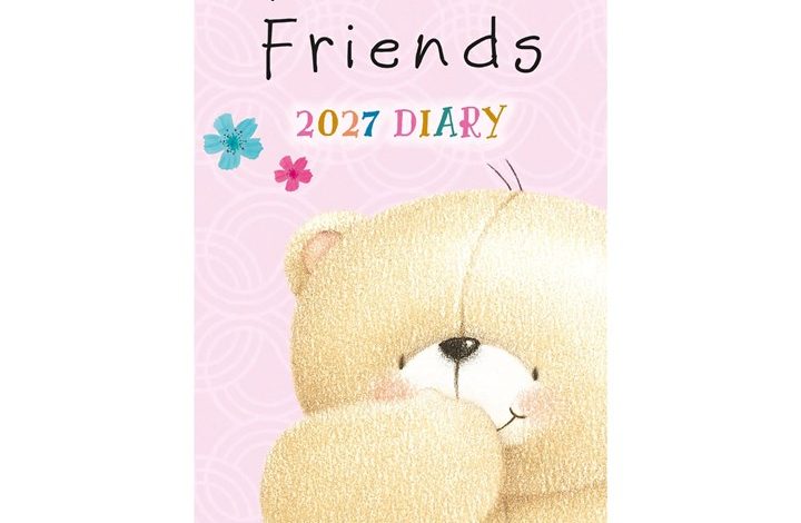 Forever Friends Slim Diary 2027