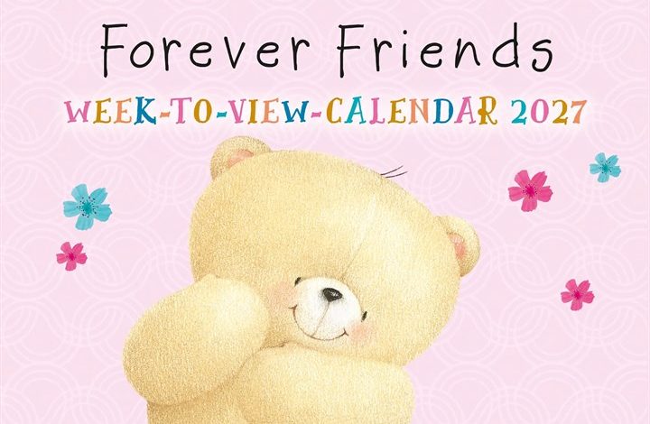 Forever Friends A4 Family Planner 2027