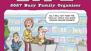 Funny Side Of Life Family Organiser 2027