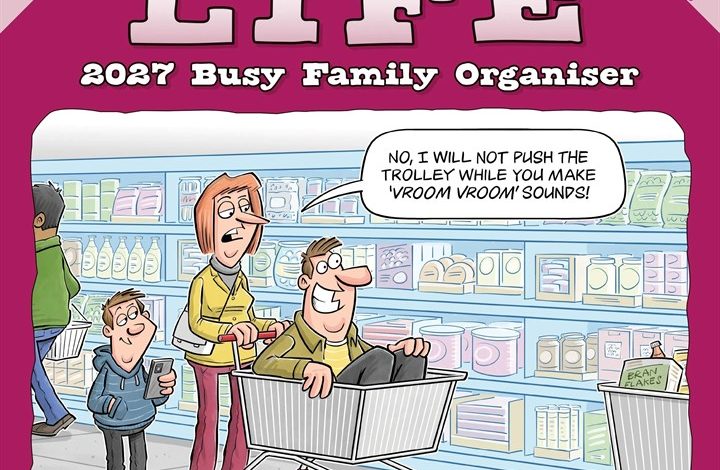 Funny Side Of Life Family Organiser 2027