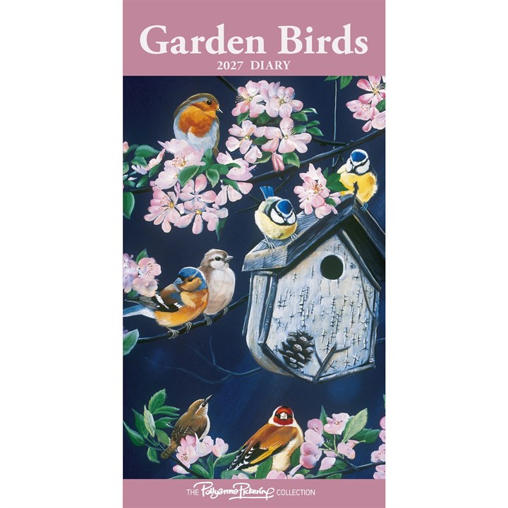 Pollyanna Pickering, Garden Birds Slim Diary 2027