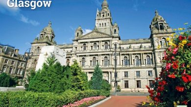 Glasgow A4 Calendar 2027