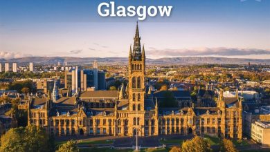 Glasgow A5 Calendar 2027
