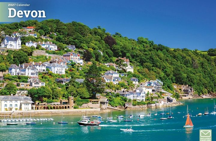 Devon A4 Calendar 2027