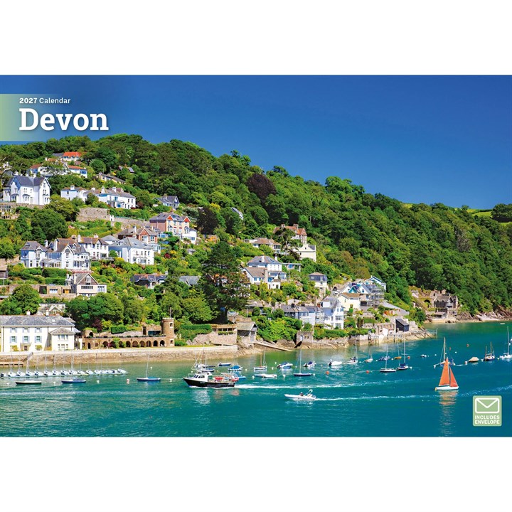 Devon A4 Calendar 2027