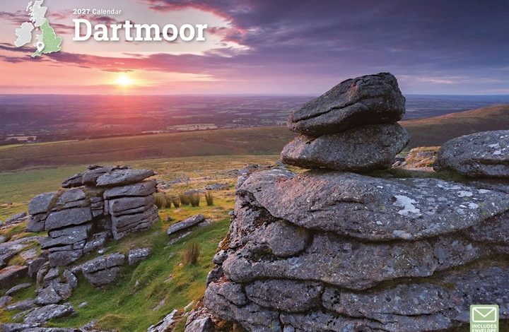 Dartmoor A4 Calendar 2027